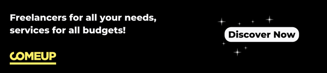 Freelancers for all your needs, services for all budgets!