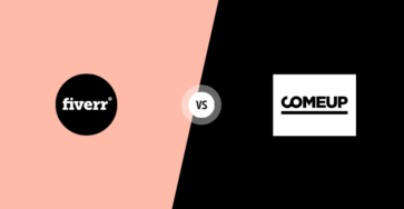 ComeUp vs Fiverr. Find out which platform it's best to sell on.